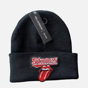 Rolling Stones Metal Rock N Roll Band Beanie Hat Winter Skull Cap